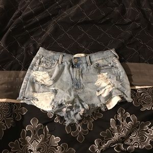 Mudd FLX Stretch High-Rise Shorts